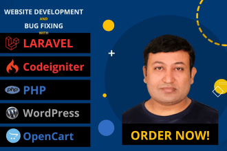 fix errors in your php, laravel or codeignitor website