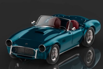 do 3d model and product design and photo realistic render
