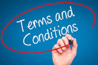 write your website terms and condition