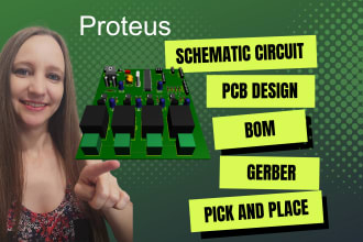 design professional pcb in proteus