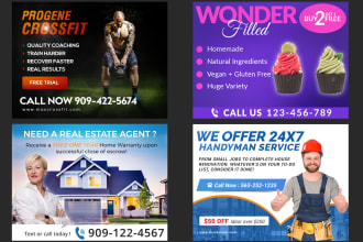 design professional craigslist ads and website banner