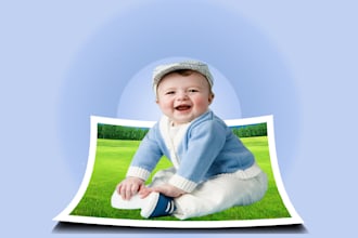 3d pop out effect in photoshop