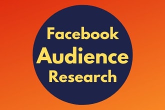 research facebook audience by fb API