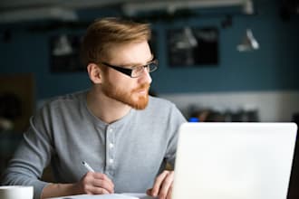 write a technical article in english and arabic language