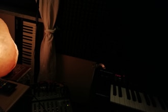 create 808 and synth bassline for your trap, hiphop and rap song
