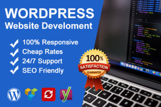 do professionally wordpress website work and support