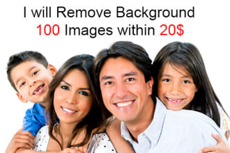 remove 500 images background and resize image within 1 hour