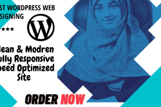 create every type of wordpress website