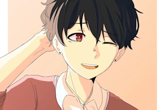 draw you an avatar or a character in anime style