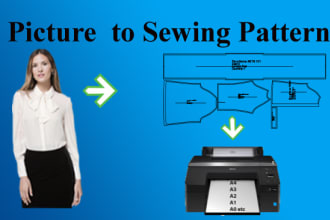 do pattern making for sewing garments