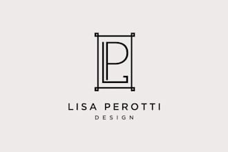 design home decor architectural interior logo