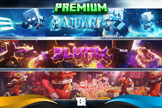 design you a professional minecraft banner