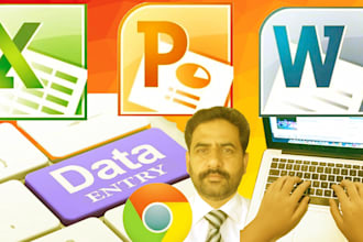 do typing and data entry work