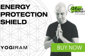 give psychic protection with a reiki energy shield