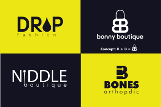 provide symbolic typography fashion clothing logo