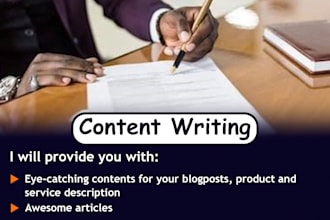 provide you with great quality and non plagiarized contents