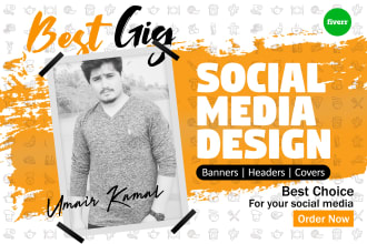 design social media post, web banner and product banner
