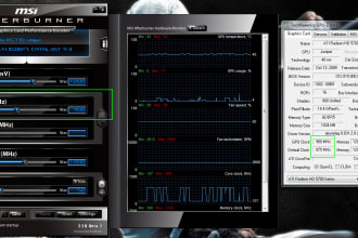 help you overclock your graphics card or cpu