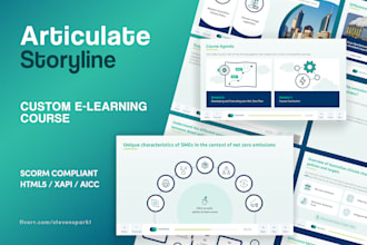 develop elearning course in articulate storyline 360