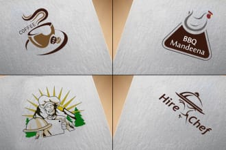 make food, bbq, pizza or catering logo just in 24hour