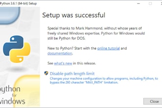 install python and shell scripting for custom workflows