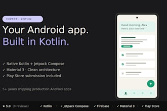 build your android app in kotlin with play store submission