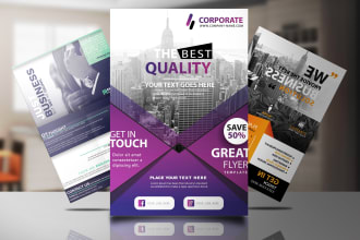 design eye catching attractive event flyer