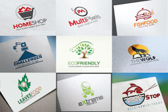 create a creative modern and minimalist business  logo in 24 hours