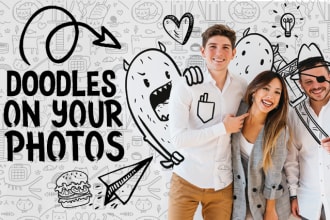 draw doodles on your photos or pictures