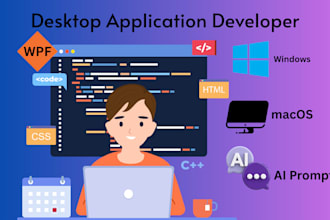 create a custom desktop application using wpf and c sharp