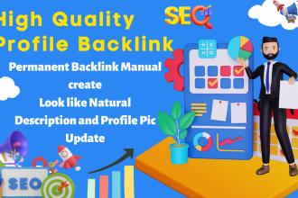 manually create high da pa profile authority backlink for google rank fast