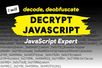 decode deobfuscate or decrypt your javascript code