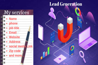 do lead generation email collection and email scraping