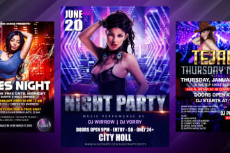 design professional event flyer, church, instagram flyer