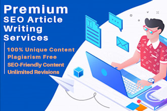 write premium SEO optimized content for you