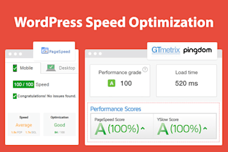 do wordpress speed optimization and improve core web vitals