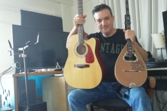 record bouzouki,guitar,piano, mpaglamas,superior sound