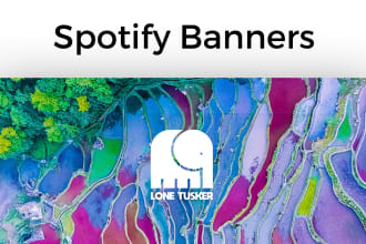 design a spotify banner for your artist profile