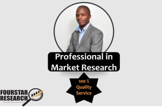 write a professional market research report