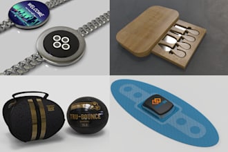 design amazon product images and do 3d realistic rendering