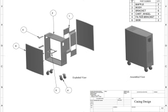 do technical and engineering cad drawings for manufacturing