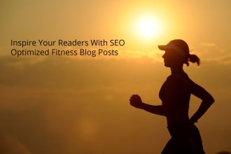 write blog posts for your health and wellness website