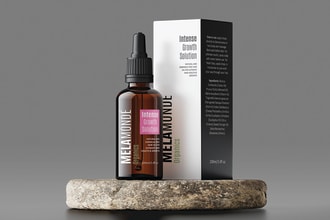 design cosmetic bottle label design and packaging