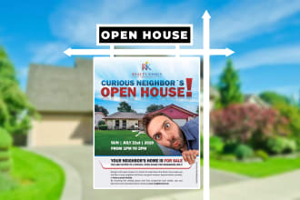 do professional real estate yard sign or roll up