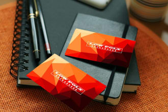 design unique business card and letterhead