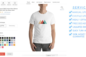 add product with SEO friendly title, image, description etc