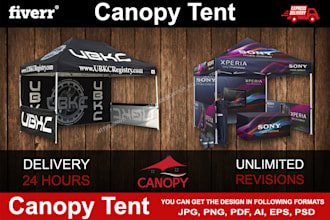 design professional and creative canopy tents for your business