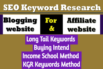 do long tail keyword research and kgr kws research