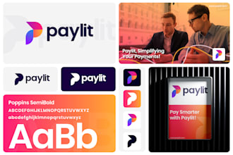 do business logo design, branding kit, brand identity, and brand style guide