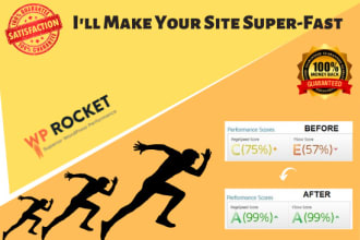 do speed optimization for google page insights by wp rocket